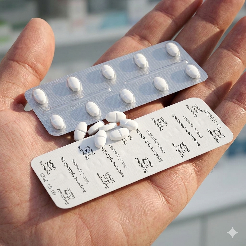 Buspirone 10mg – Calm Without Sedation - Image 2