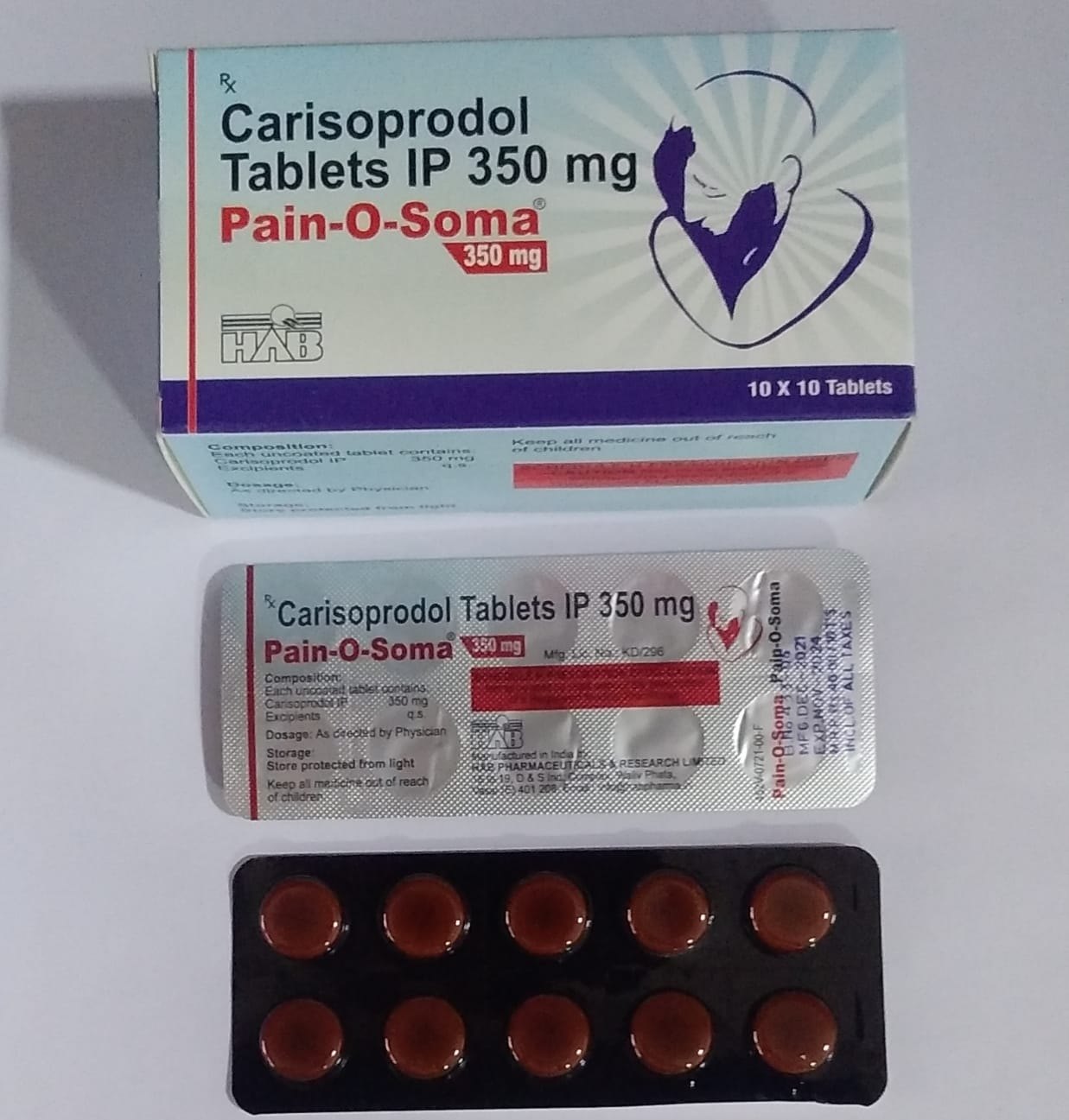 Soma 350mg – Fast Relief from Back Pain & Muscle Spasms - Image 3