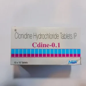 Clonidine 0.1mg – Blood Pressure Support & Calm Focus