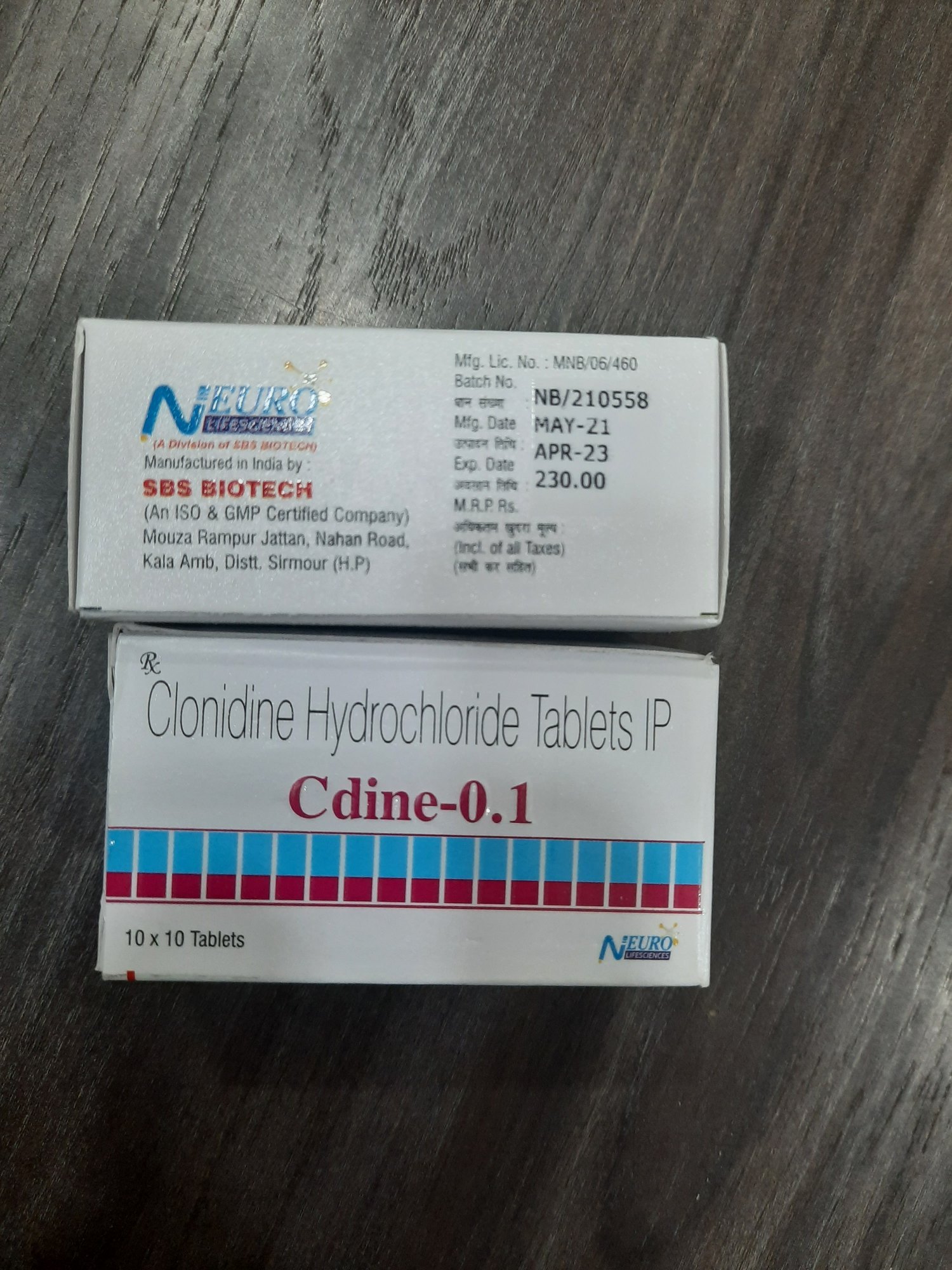Clonidine 0.1mg – Blood Pressure Support & Calm Focus - Image 3
