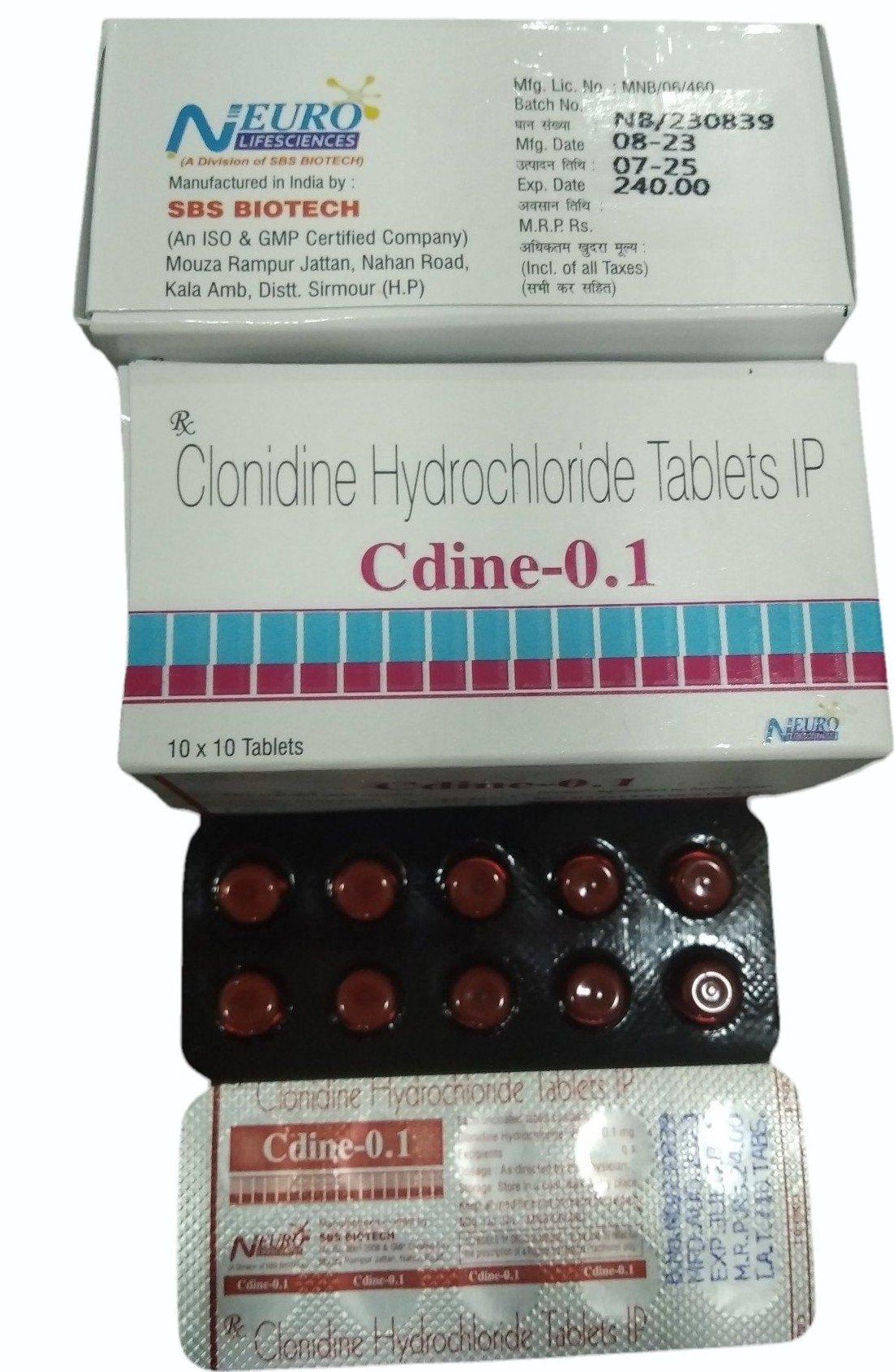 Clonidine 0.1mg – Blood Pressure Support & Calm Focus - Image 4