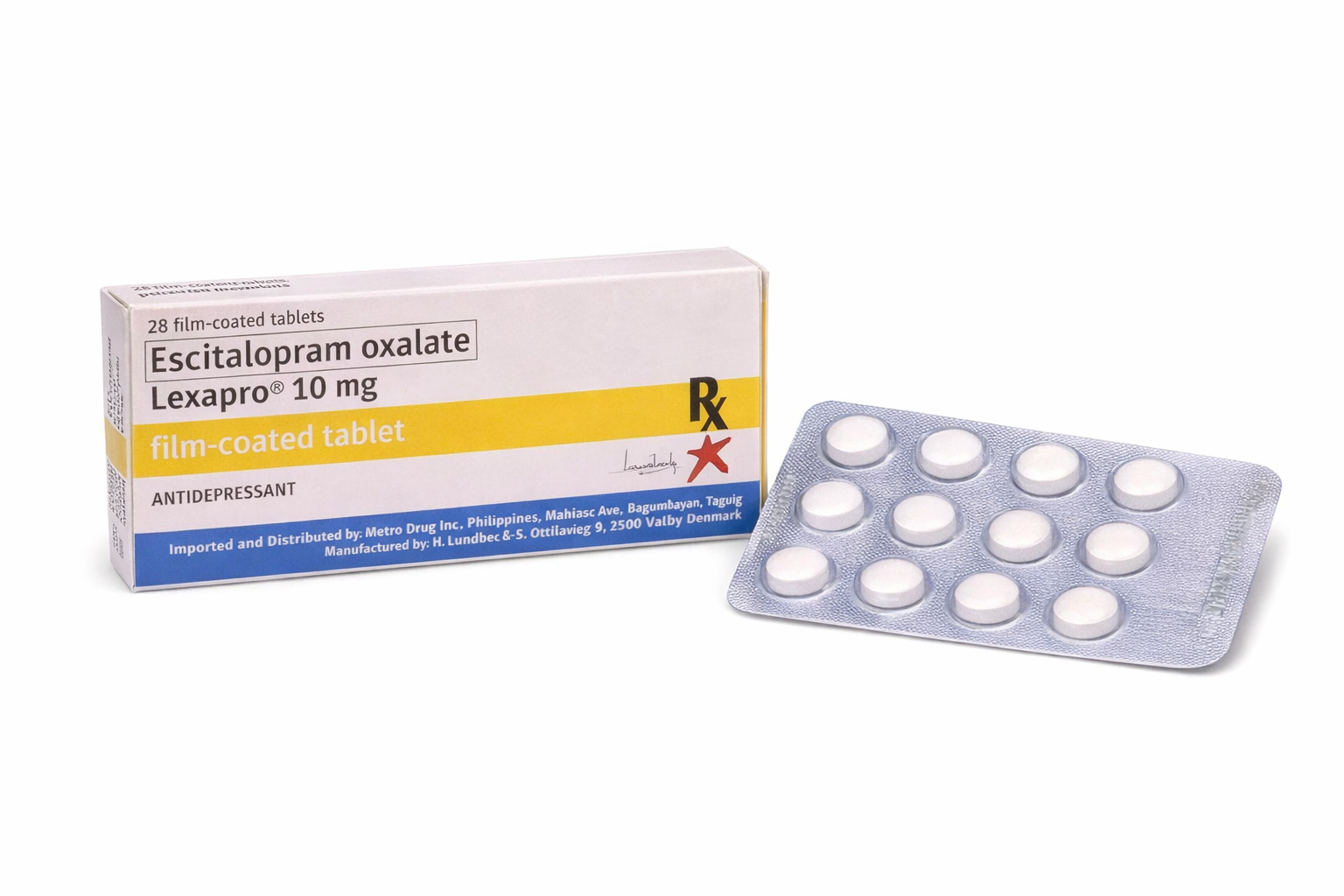 Lexapro (Escitalopram) 10mg – Calm the Mind & Lift the Mood - Image 2
