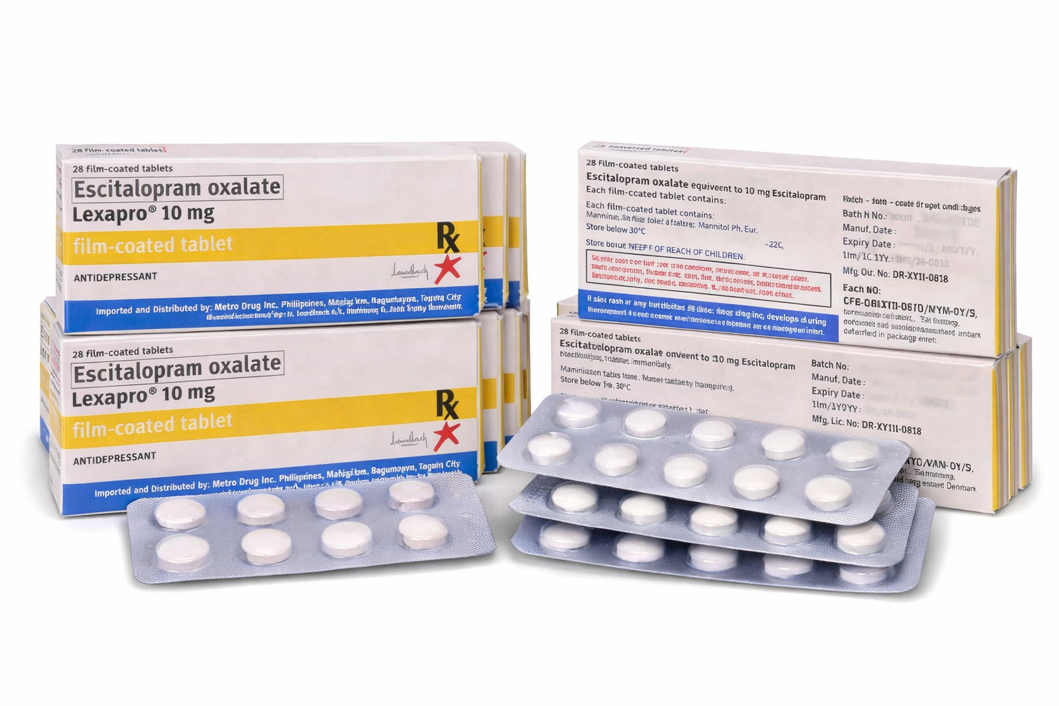 Lexapro (Escitalopram) 10mg – Calm the Mind & Lift the Mood - Image 3