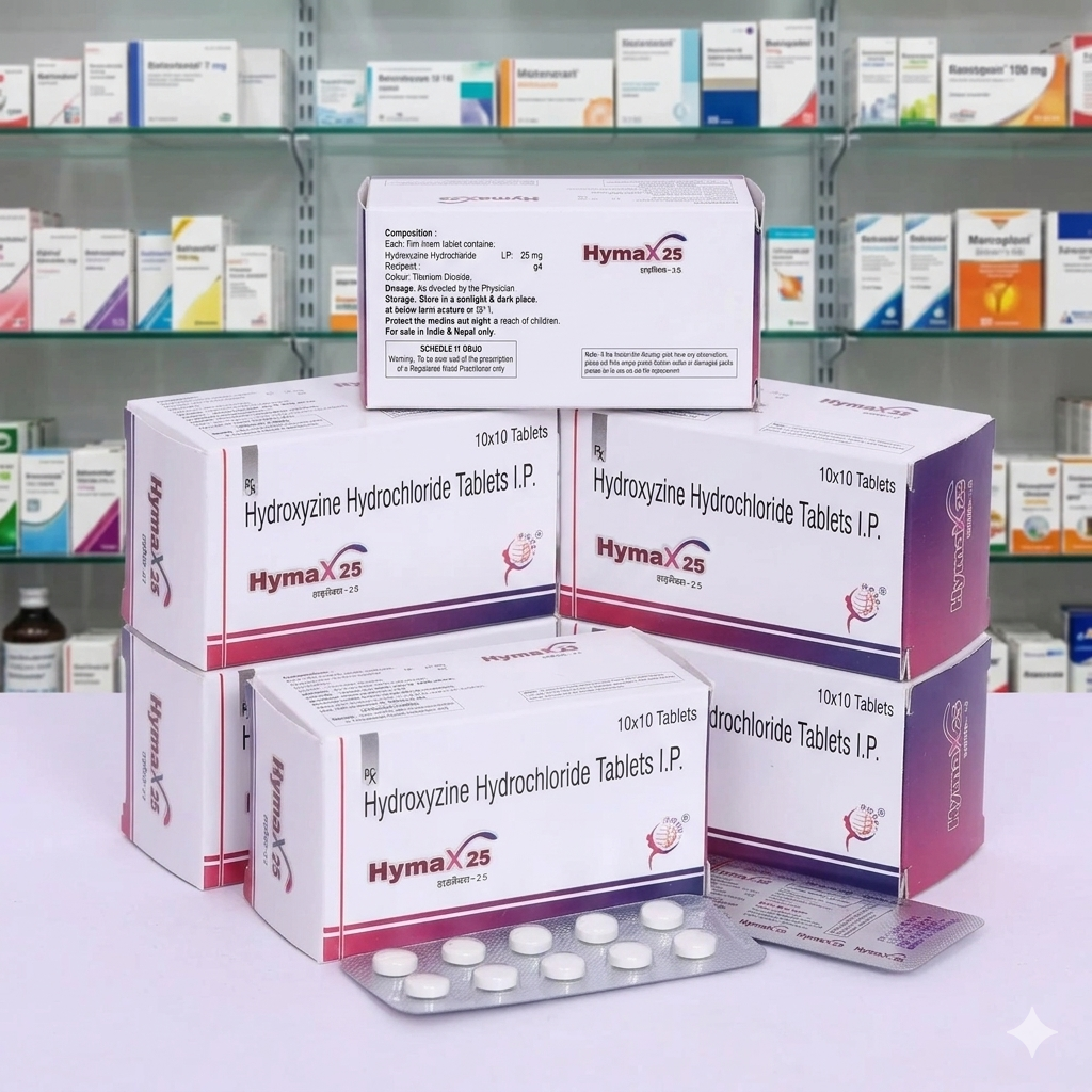 Hydroxyzine HCL 25mg – Fast Relief from Anxiety & Allergies - Image 3
