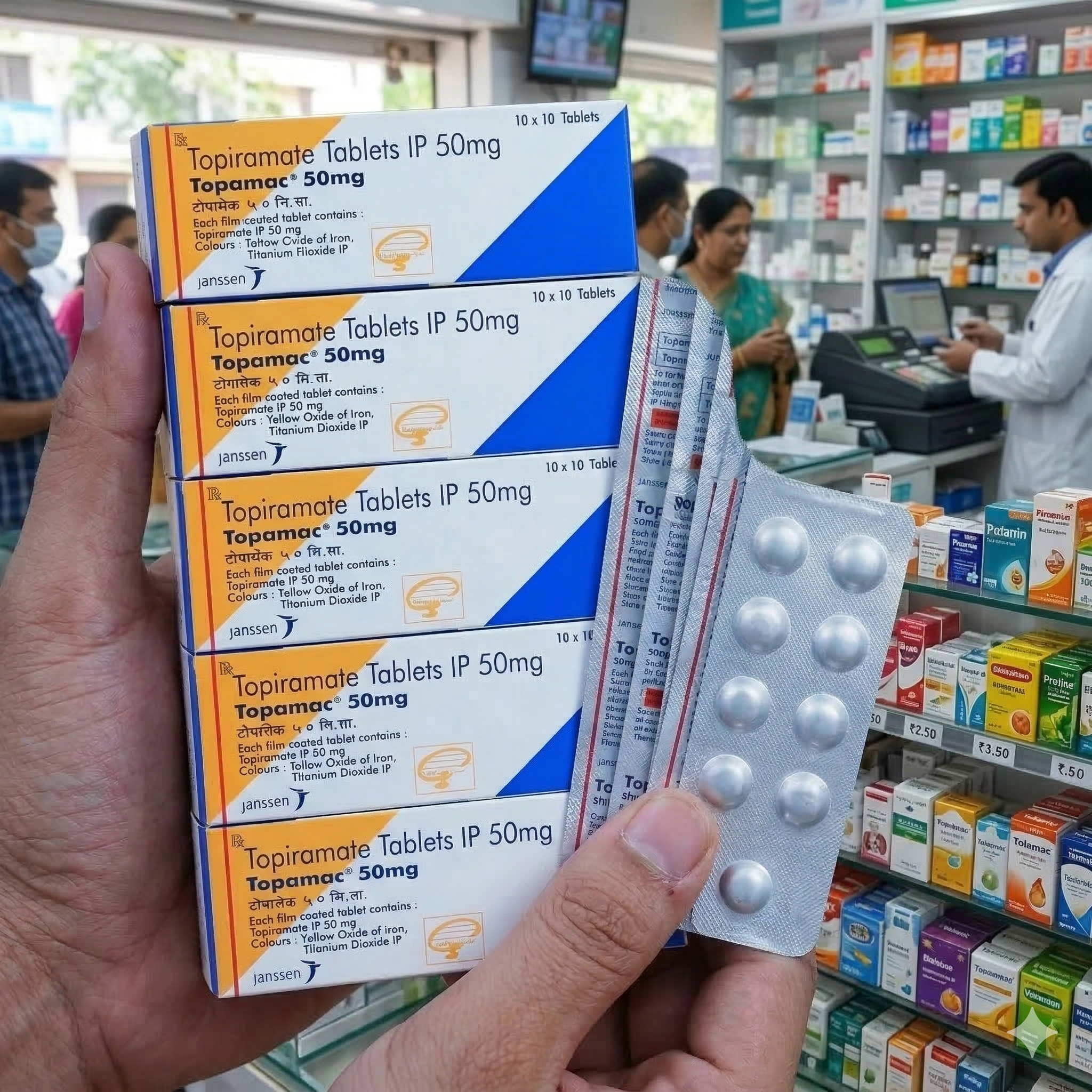 Topiramate 50mg – Seizure & Migraine Prevention - Image 3